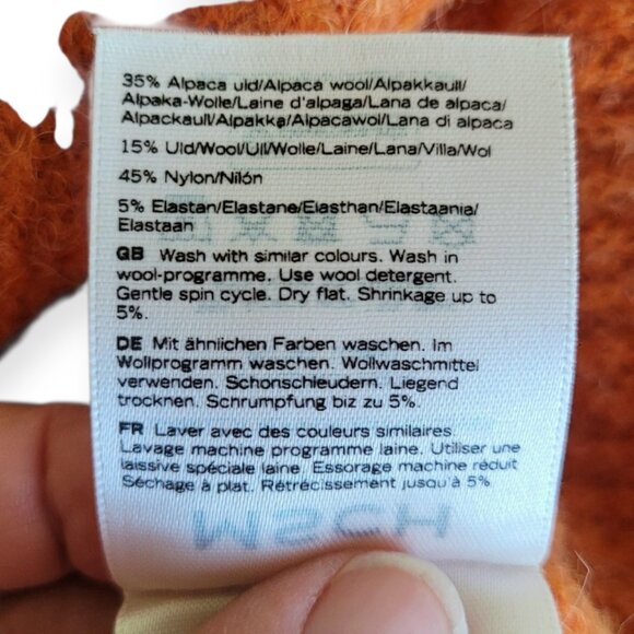 MSCH Alpaca Wool Blend Pullover M/L - Picture 9 of 12